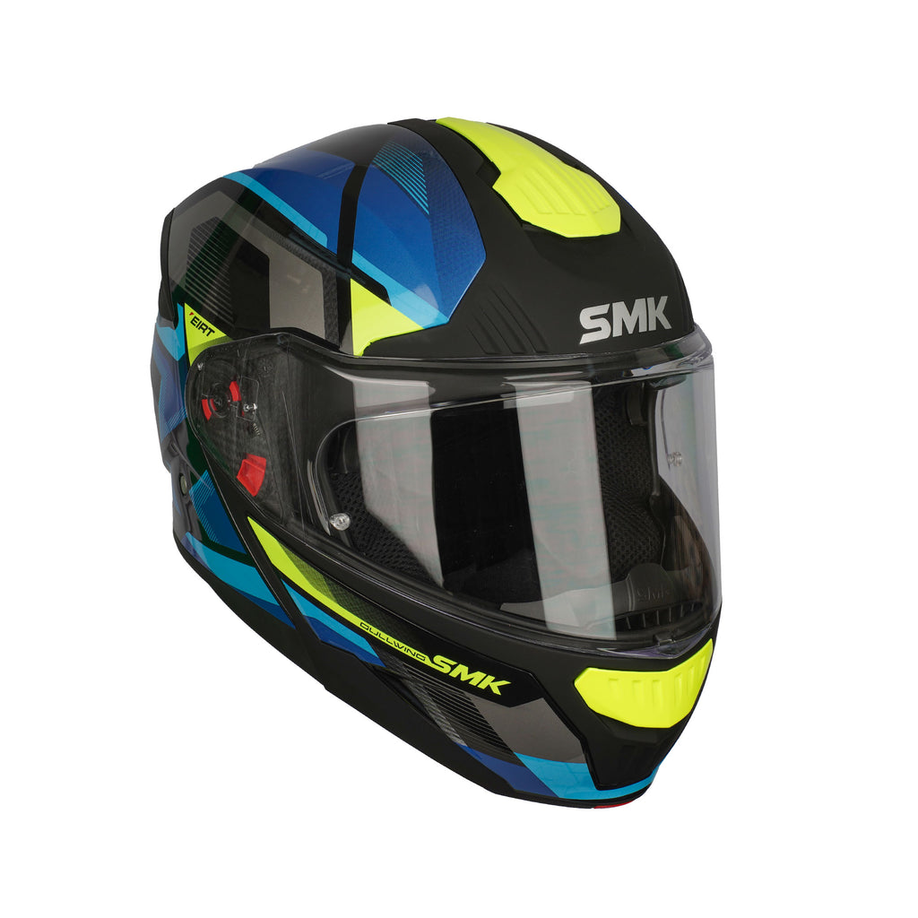 SMK Gullwing Venture GL254 Flip Up Modular Full Face Motorcycle Helmet_1