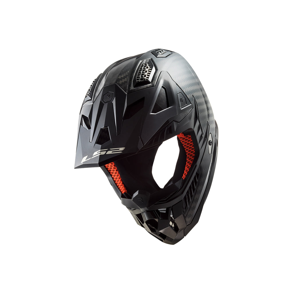 LS2 Premium Motocross Helmet MX703 C X-Force Gloss Carbon 06 - 609286