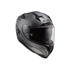 LS2 FF327 Premium Touring Full Face Helmet Challenger Solid Nardo Grey - 609288