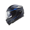 LS2 FF327 Challenger CT2 Carbon Fiber Motorcycle Helmet Drone Matte Blue - 609289_2