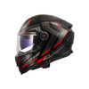 LS2 Helmet FF811 Vector II Alizer Sport Touring Motorcycle Helmet Black Red - 609291_2