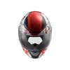 LS2 Helmet FF353 Motorcycle Helmet Rapid Naughty White Red - 609292_5