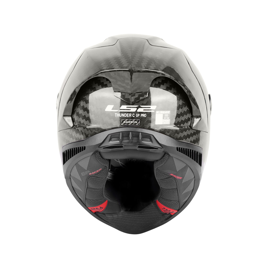 LS2 FF805 Thunder Carbon GP Pro Solid Carbon 9K Premium Racing Helmet - 609296_4