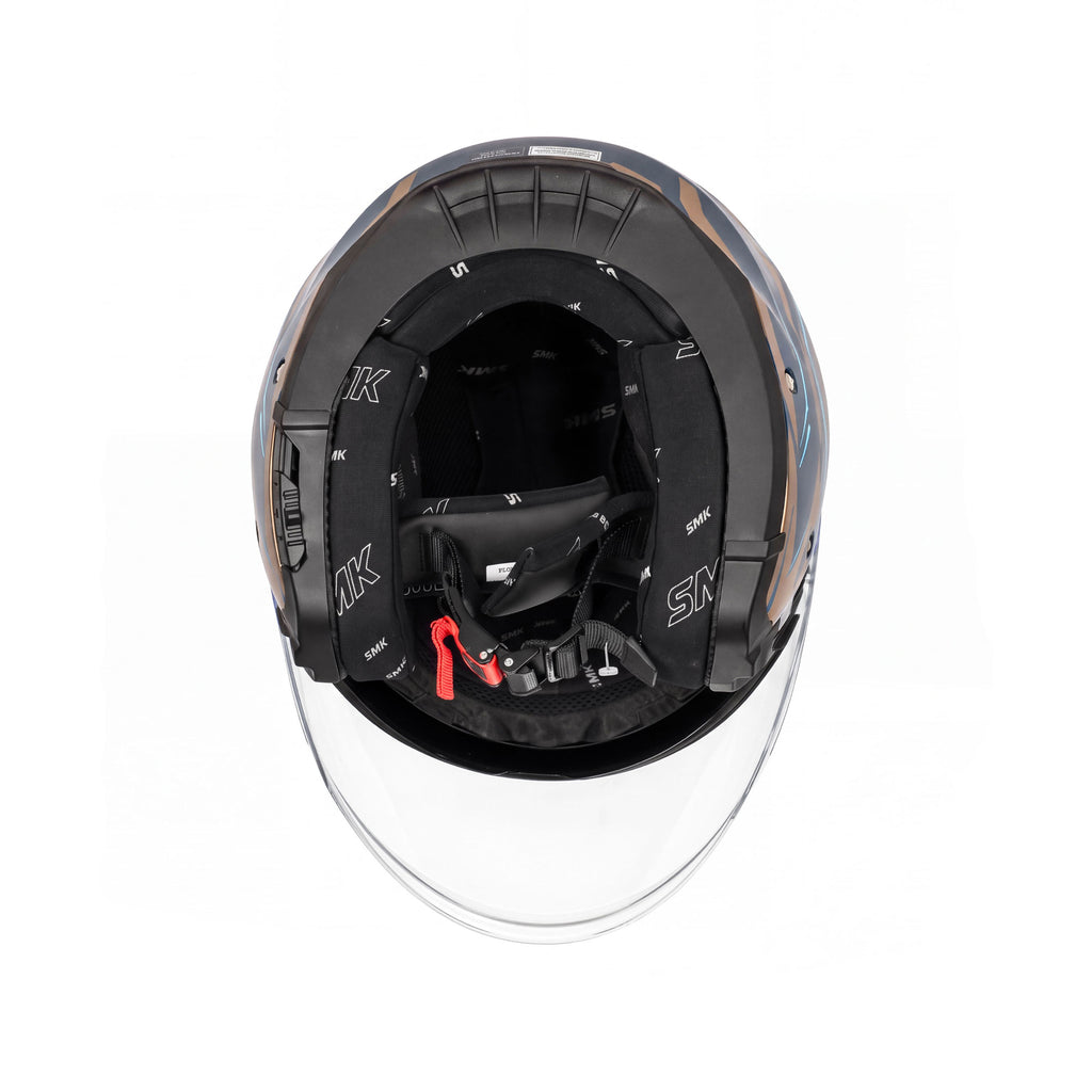 SMK GTJ-S01 Escape MA575 Open Face Motorcycle Helmet_7