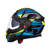SMK Gullwing Venture GL254 Flip Up Modular Full Face Motorcycle Helmet_3