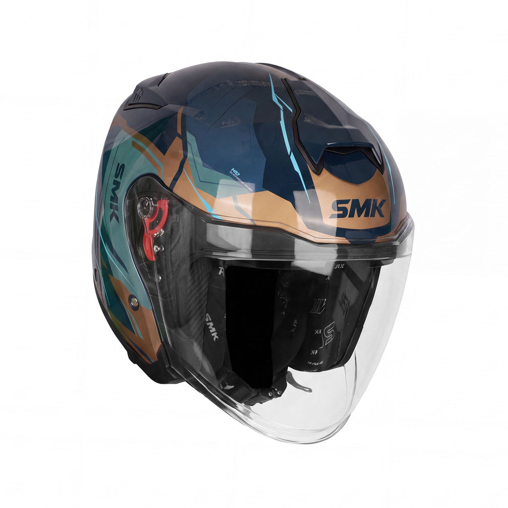 SMK GTJ-S01 Escape MA575 Open Face Motorcycle Helmet_1