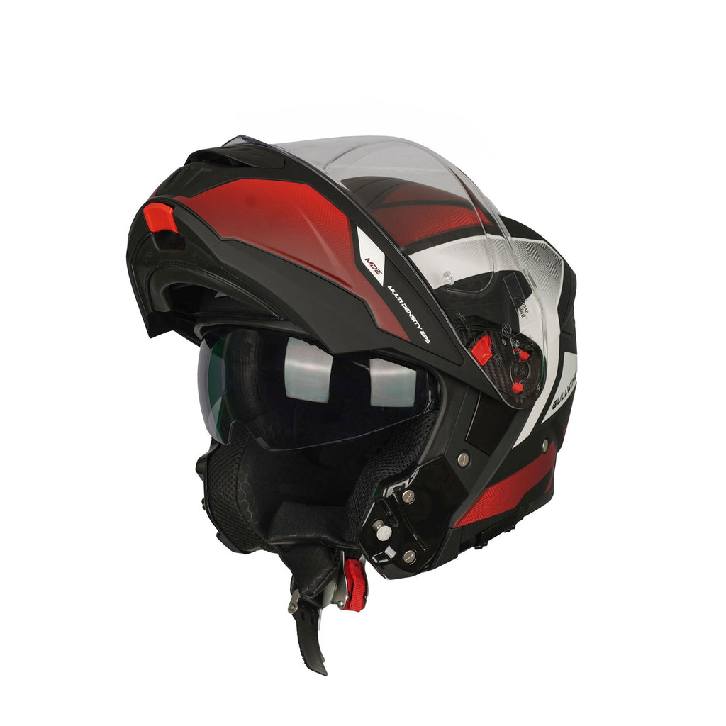 SMK Gullwing V2 Sonic MA231 Modular Flip Up Motorcycle Helmet_4