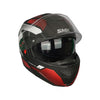 SMK Gullwing V2 Sonic MA231 Modular Flip Up Motorcycle Helmet_2