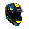 SMK Gullwing Venture GL254 Flip Up Modular Full Face Motorcycle Helmet_4
