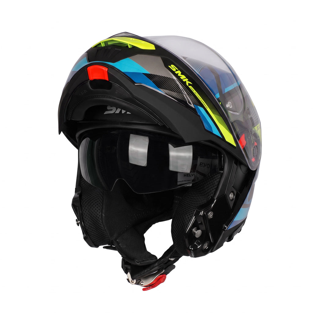 SMK Gullwing Venture GL254 Flip Up Modular Full Face Motorcycle Helmet_5