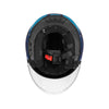 SMK GTJ Tourer GL363 Open Face Motorcycle Helmet with Sun Visor_6