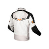 LS2 Lightweight Summer Motorcycle Jacket MJ158 Black/Light Grey/Orange - 609309_2