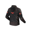 LS2 Summer Mesh Motorcycle Riding Jacket MJ158 Black/Red/Grey - 609310_2