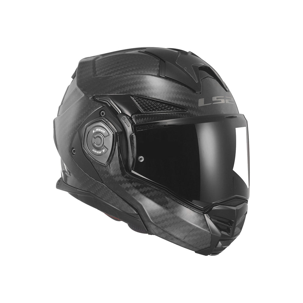 LS2 Advant X Carbon Matte Black Modular Helmet - 609328