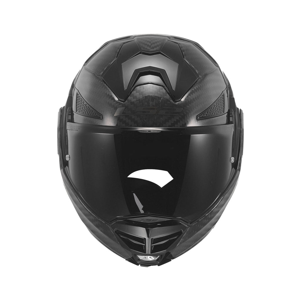 LS2 Advant X Carbon Matte Black Modular Helmet - 609328_1