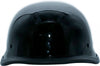 German Style Motorcycle/Scooter Open Face Helmet- Black Color Glossy Finished '078526