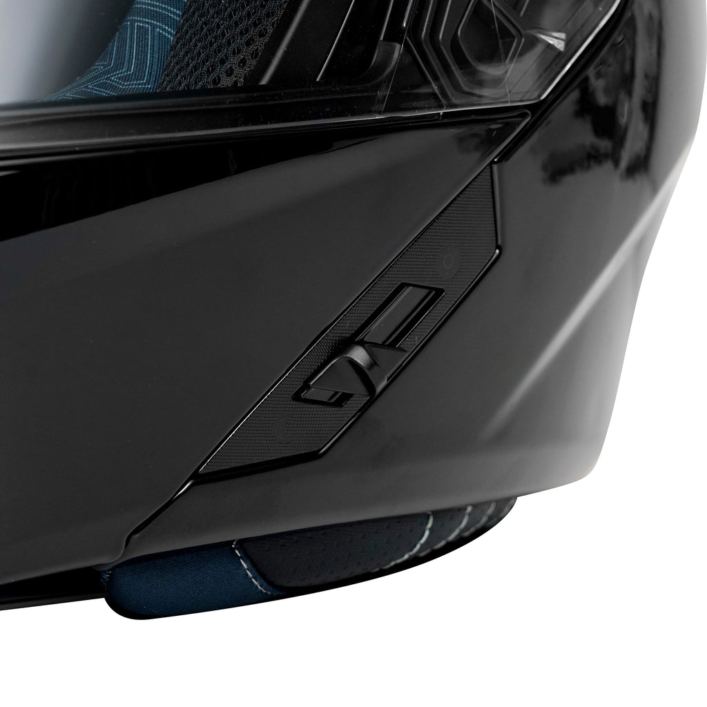 AXXIS FULL FACE HELMET STORM SV SOLID A1, GLOSS BLACK - 670001
