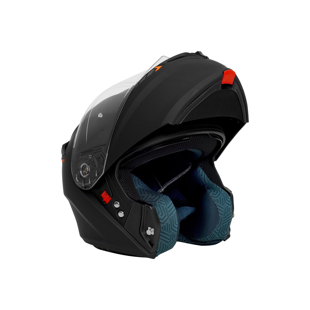 AXXIS FULL FACE HELMET STORM SV SOLID A1, MATTE BLACK – 670002