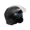 AXXIS Open-face Helmet Mirage SV Solid A1, Matte Black – 670006