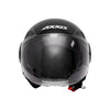 AXXIS METRO SOLID A1 BLACK GLOSS OPEN-FACE HELMET SMALL SIZE – 670010