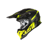 JUST1 J39 Stars Black Fluo Yellow Titanium Full Face Helmet for Bike - 680002-3
