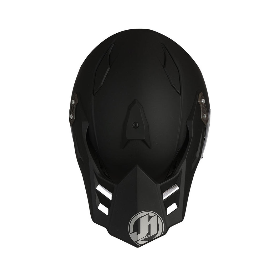 JUST1 J34 Pro Motocross Full Face Helmet Solid Matt Black (22.06) - 680016