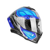 Fiber Just-1 J-GPR Carbon Instinct Stylish Helmet Blue Fluo - 680019_1