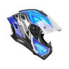 Fiber Just-1 J-GPR Carbon Instinct Stylish Helmet Blue Fluo - 680019_2