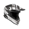 JUST1 Helmet Kids Kick Matte High Quality Motocross GearBlack/Titanium - 680023_1