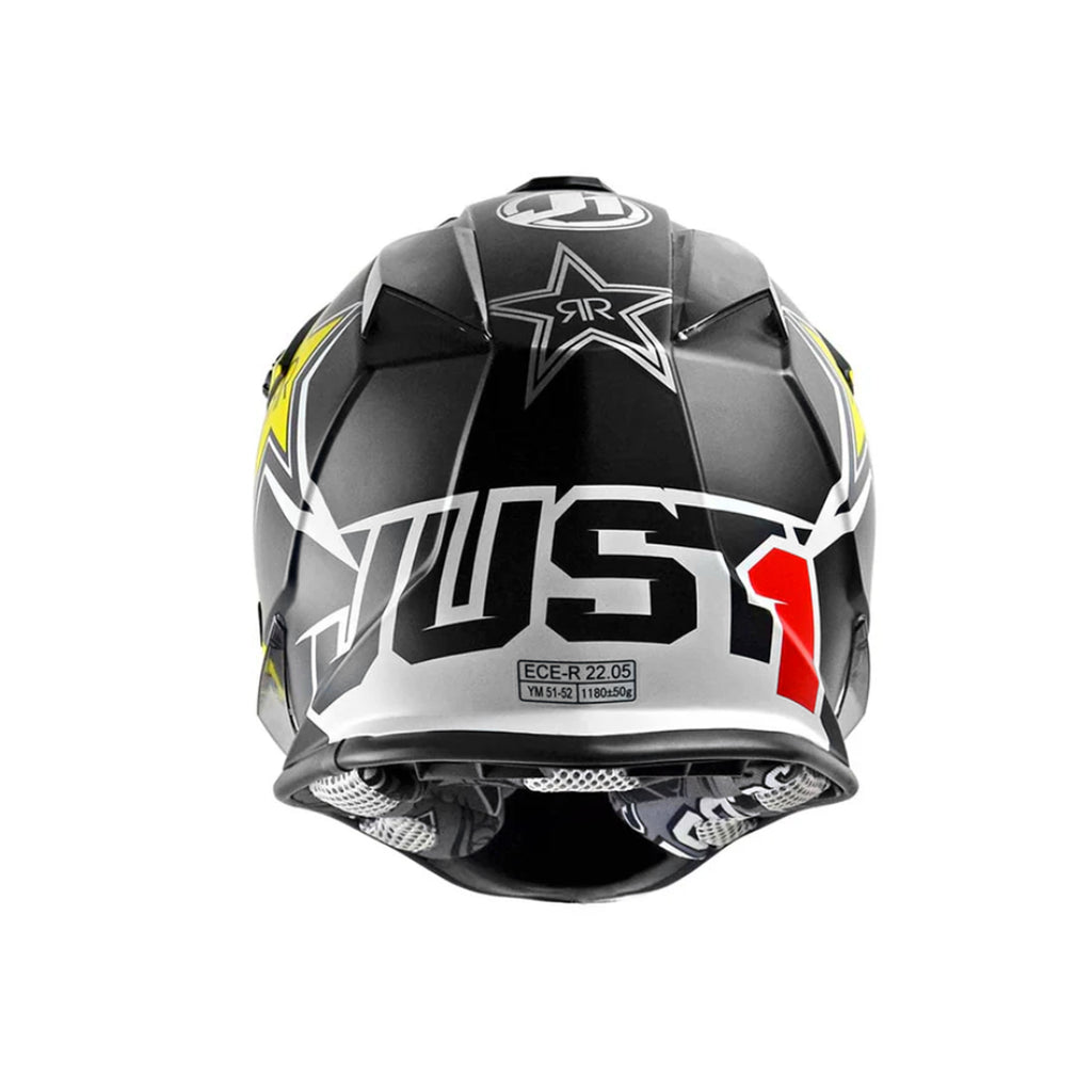 JUST1 Lightweight Youth Motocross Helmet Kids Rockstar 2.0 Matte - 680024_3