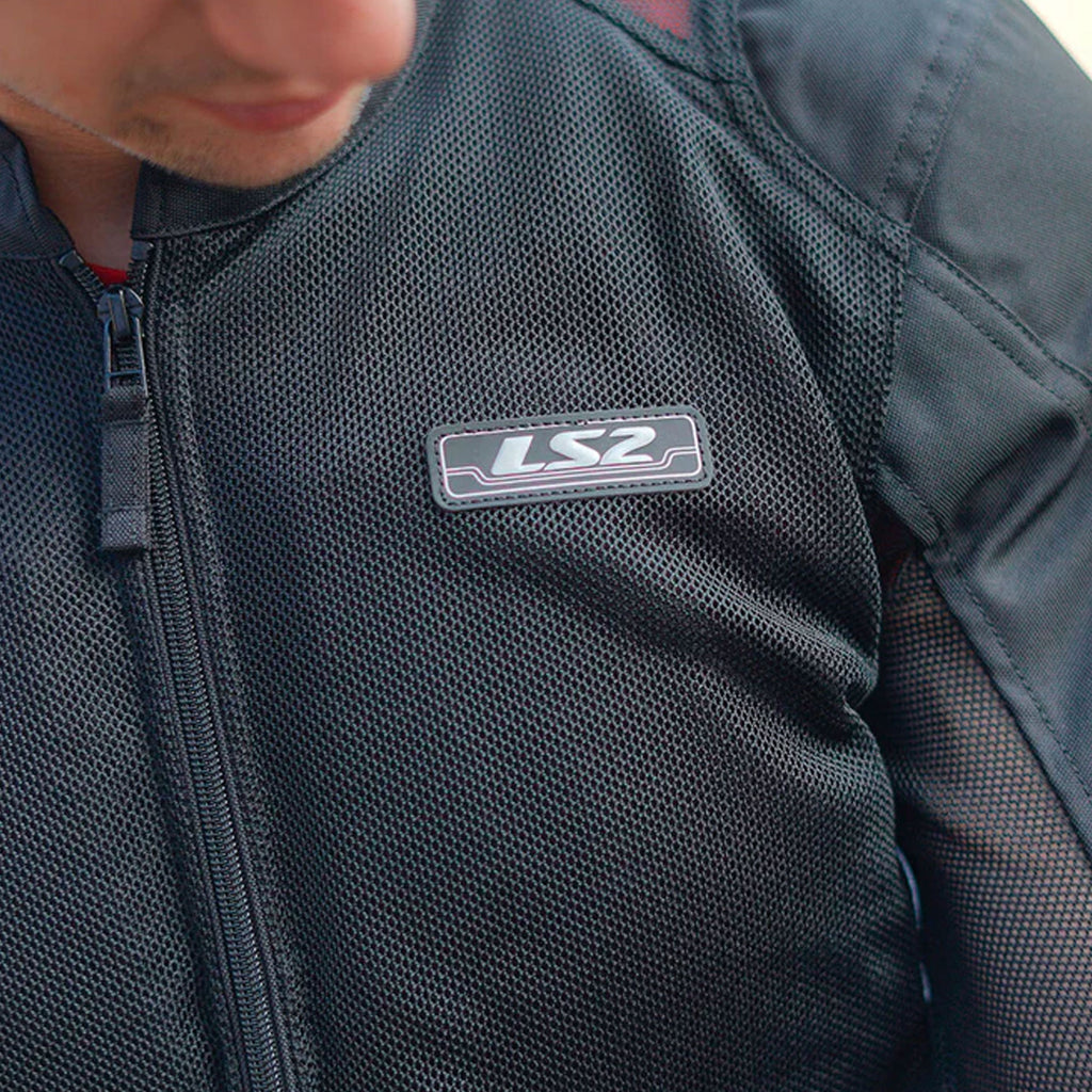 LS2 Airy Evo Men Motorcycle Jacket Ultralight Mesh Summer_7