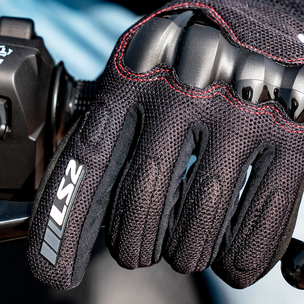 LS2 Chaki Gloves – Ventilated Goatskin Leather Motorcycle Gloves_6