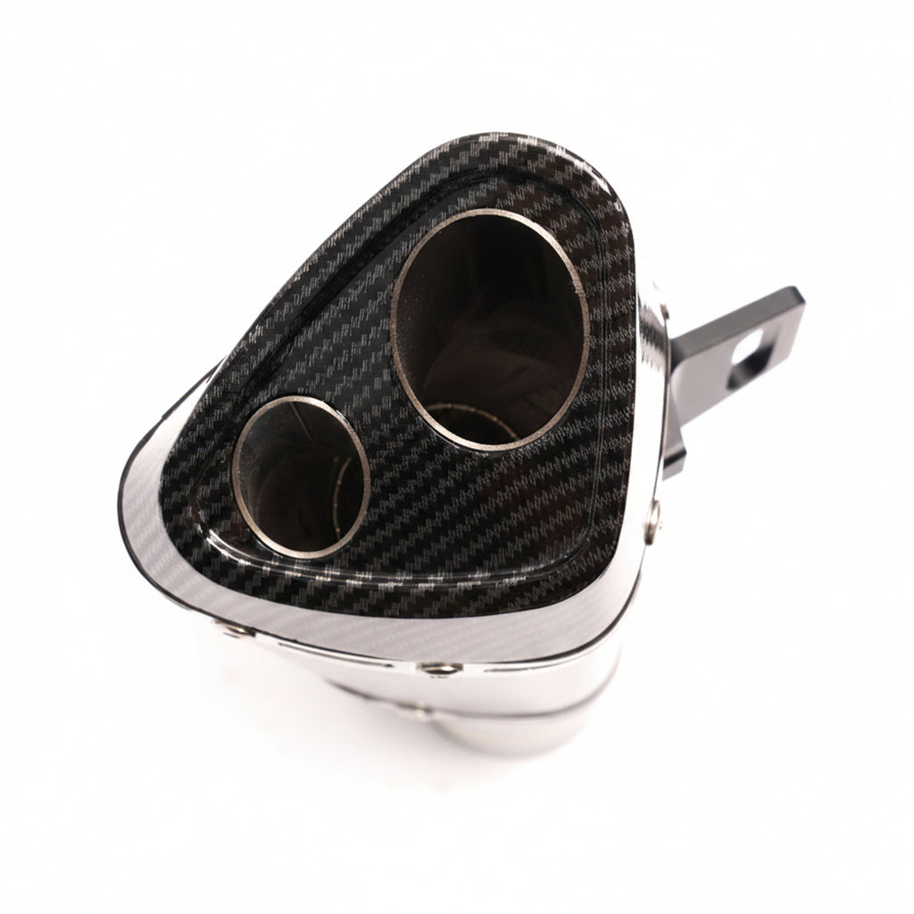 Yoshimura X04 Carbon Fiber Slip On Exhaust High Performance Motorcycle Muffler_6