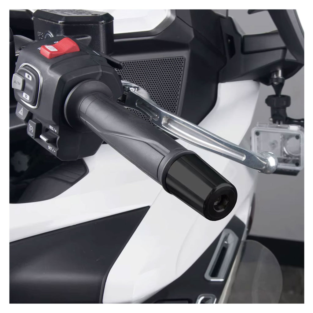 Goldwing F6B Universal Handlebar Stainless Steel Bar Ends Black - 860038_6