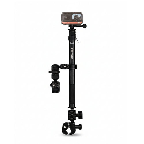Motowolf Motorcycle Camera Stand 360° Mount for GoPro & Action Cams_1