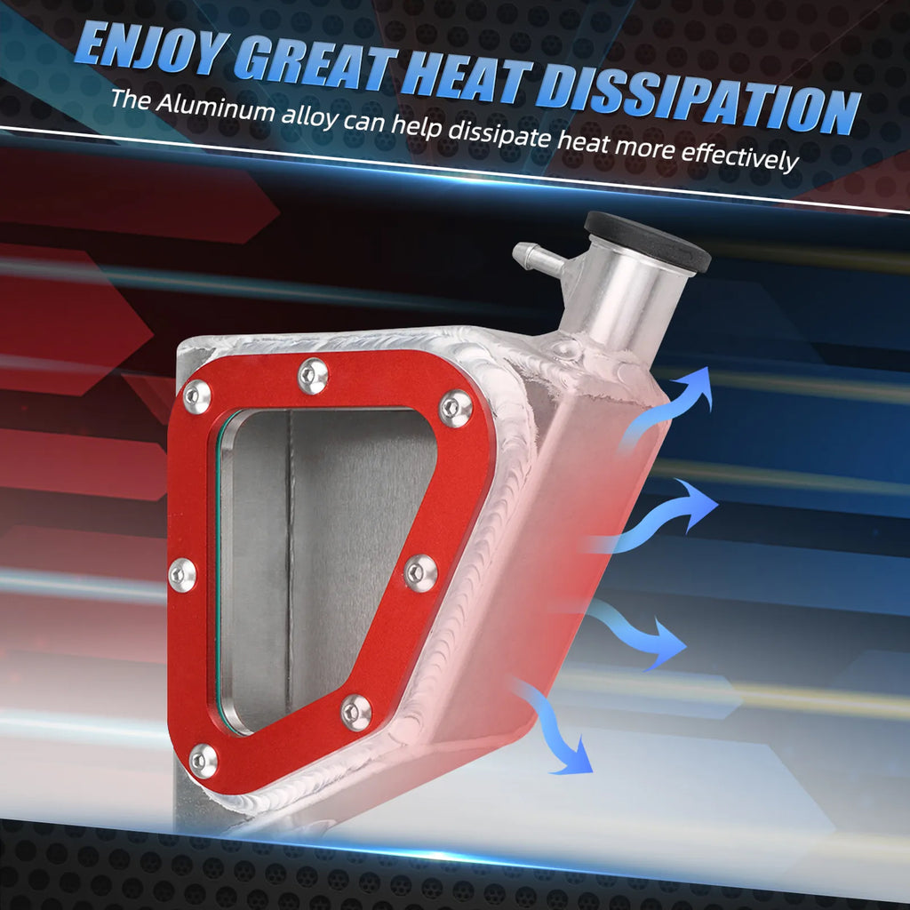 ATV Coolant Radiator Tank Reservoir for Yamaha Raptor 700 / 700R YFM700R 2013-23 - 890228