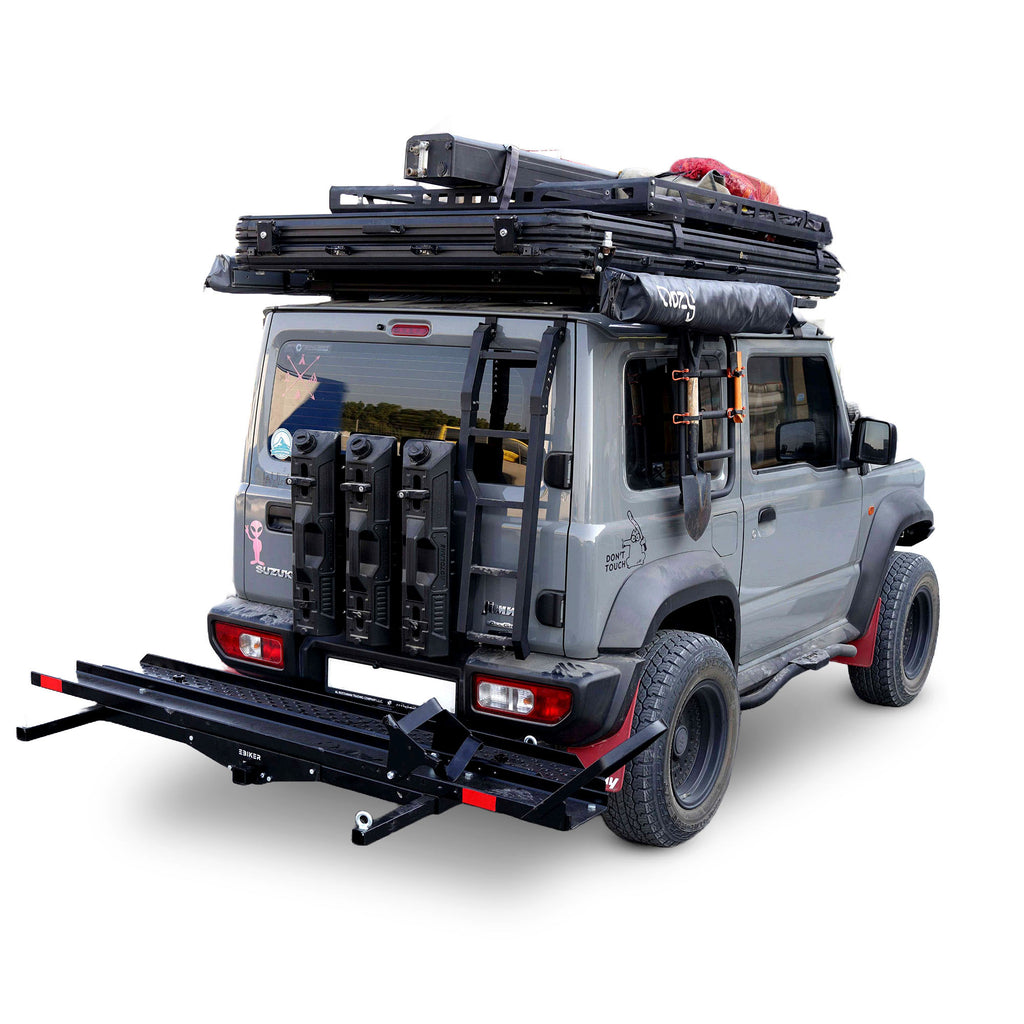 Motorcycle Trailer Hitch Carrier, Pound Heavy Duty Quard Bike Trailer-2