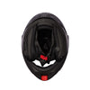SMK Gullwing Solid Flip Up Motorcycle Helmet Gloss Black GL 200_6