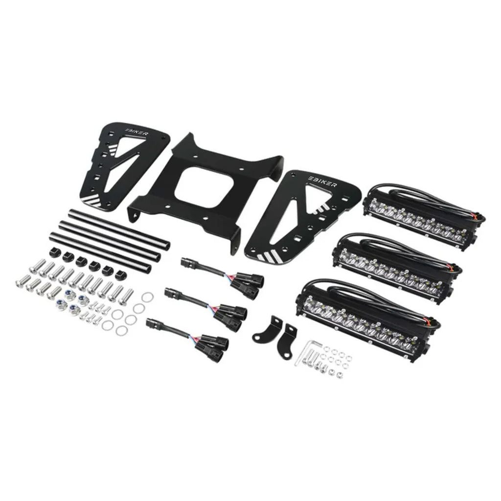 Yamaha Raptor 700 / 700R Front Bumper LED Light Bar Kit (2013–2026)_3