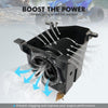 High Flow ATV Air Filter Intake with Holder Adapter_13
