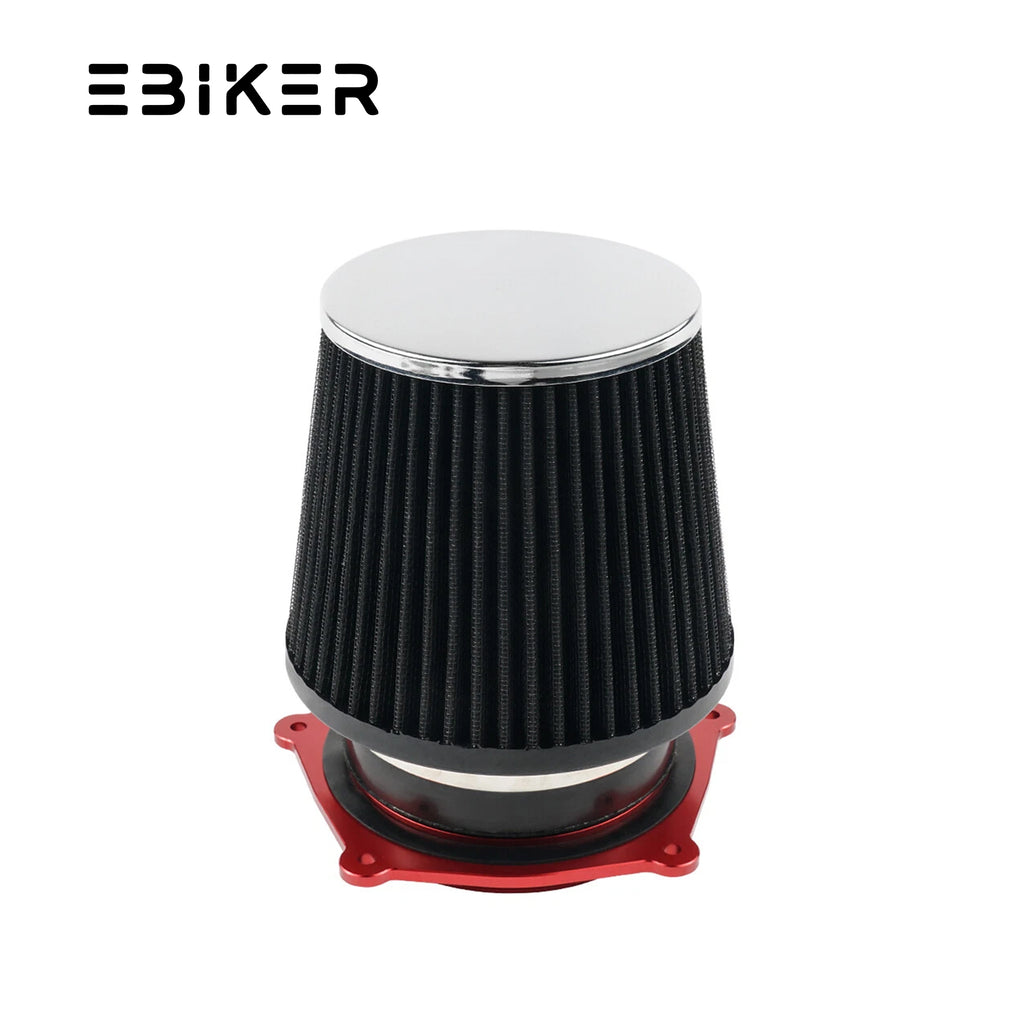 High Flow ATV Air Filter Intake with Holder Adapter_5