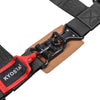 KYOSTAR 4-Point Racing Seat Belt 2″ Universal Motorcycle Safety In Black_6
