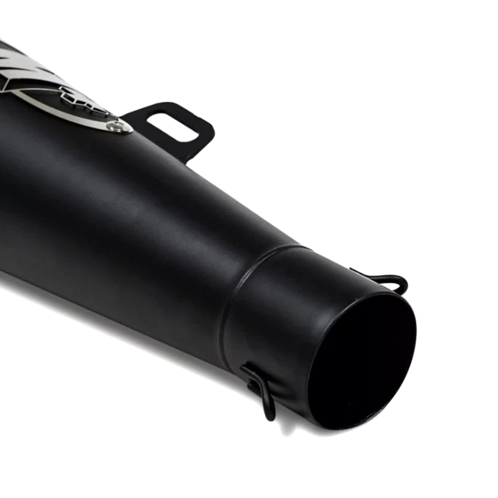 M4 Black Motorcycle Exhaust System Performance Slip On Silencer_5