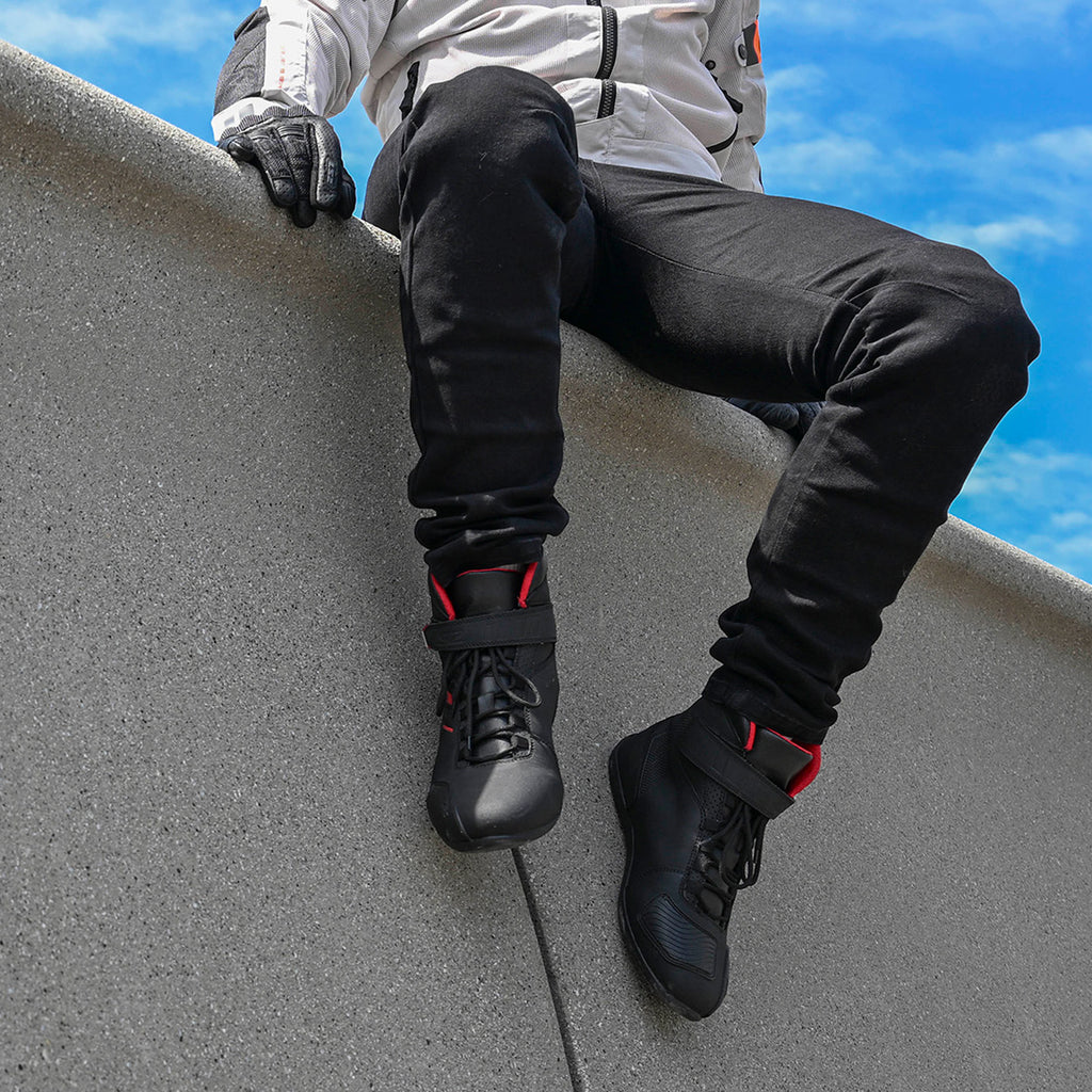 LS2 Bradford Men’s Motorcycle Jeans CE Class A Aramid Black_7