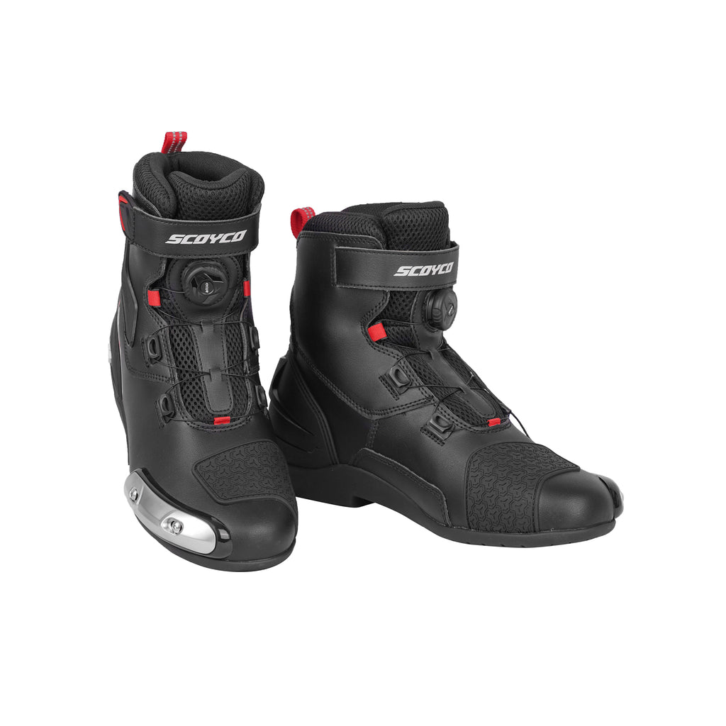 SCOYCO Motorcycle Riding Boots: Off-Road Sports Anti-slip Leather High Quality - 872354_7