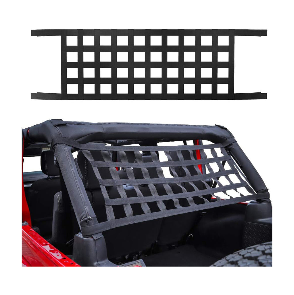 Polaris RZR XP 1000 Rear Net Durable, Protective & Easy to Install - 078703_2