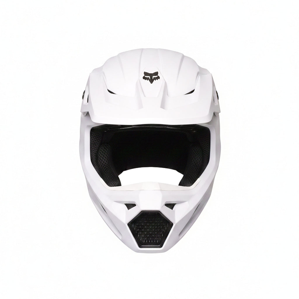 Fox V1 Solid Helmet Matte White MIPS DOT & ECE 22.06 Certified MX Helmet - 836607