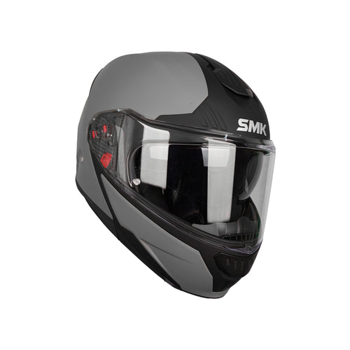 SMK Gullwing Solid MA 600 Flip Up Motorcycle Modular Helmet_1
