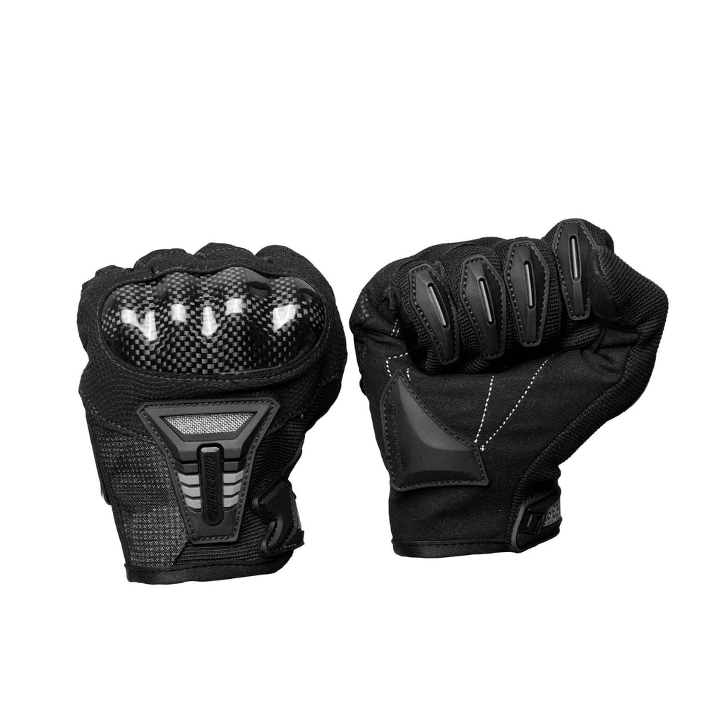 ONES AGAIN MG07-CF Carbon Knuckle Touchscreen Motorcycle Gloves_3