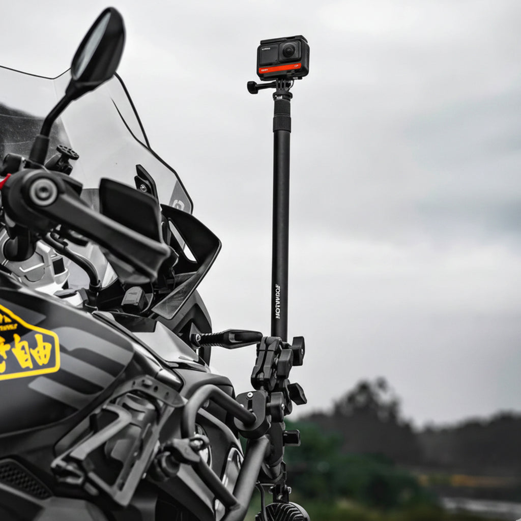 Motowolf Motorcycle Camera Stand 360° Mount for GoPro & Action Cams_7